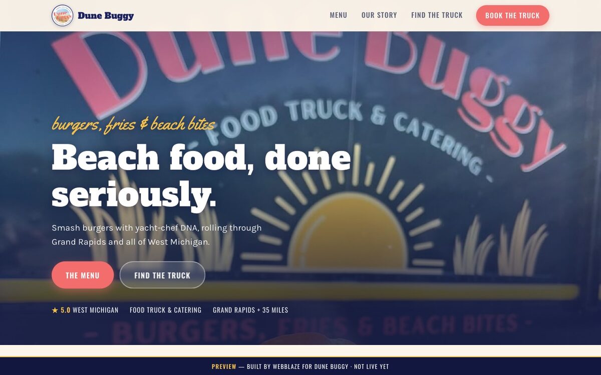 Dune Buggy website